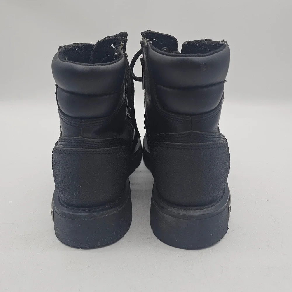 Harley Davidson women's Black Stealth Motorcycle Riding Boots D91642 Size 9.5